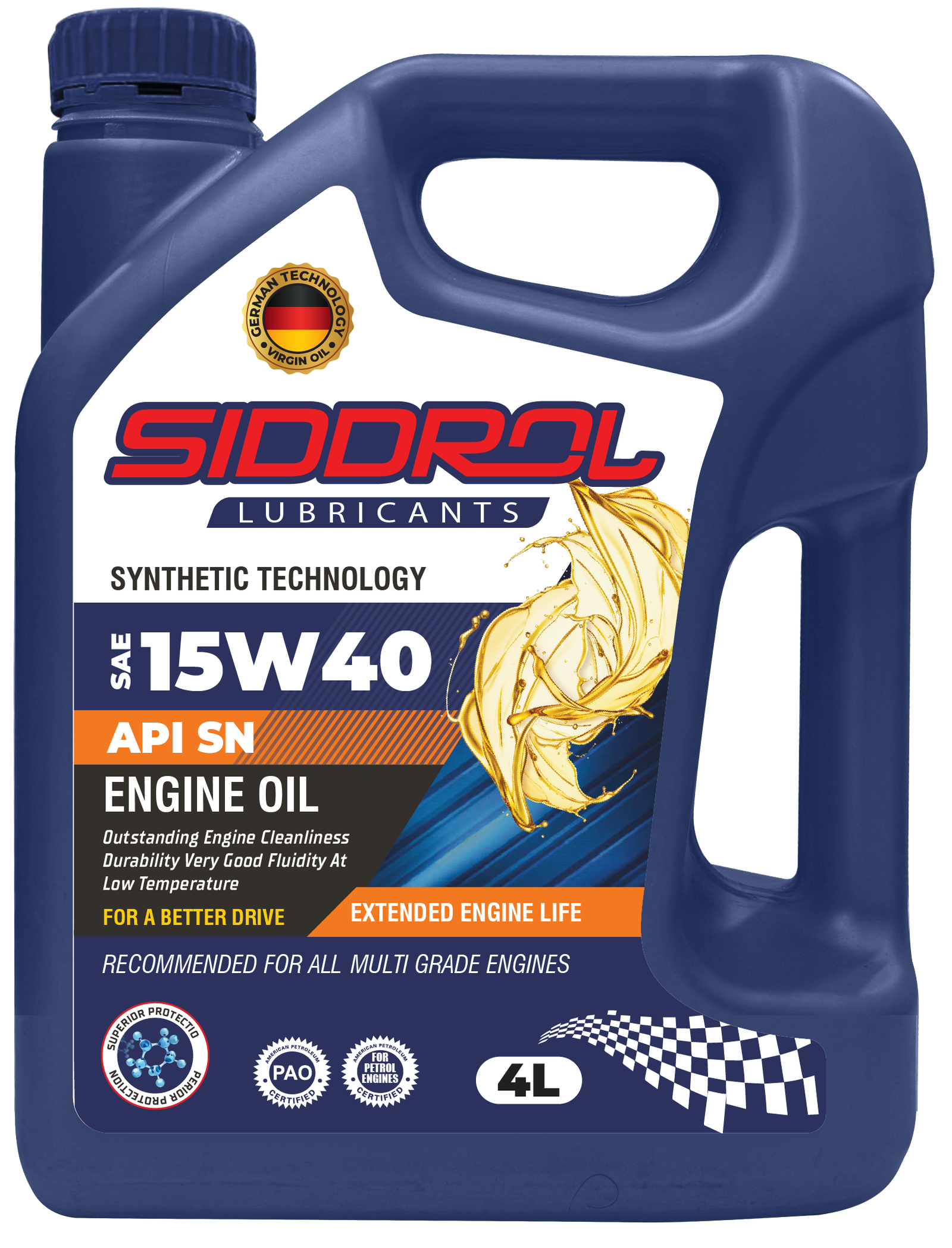 SAE 15W40 API SN