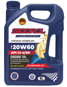 SAE 20W60 API CI-4/SN
