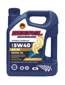 SAE 5W40 API SN