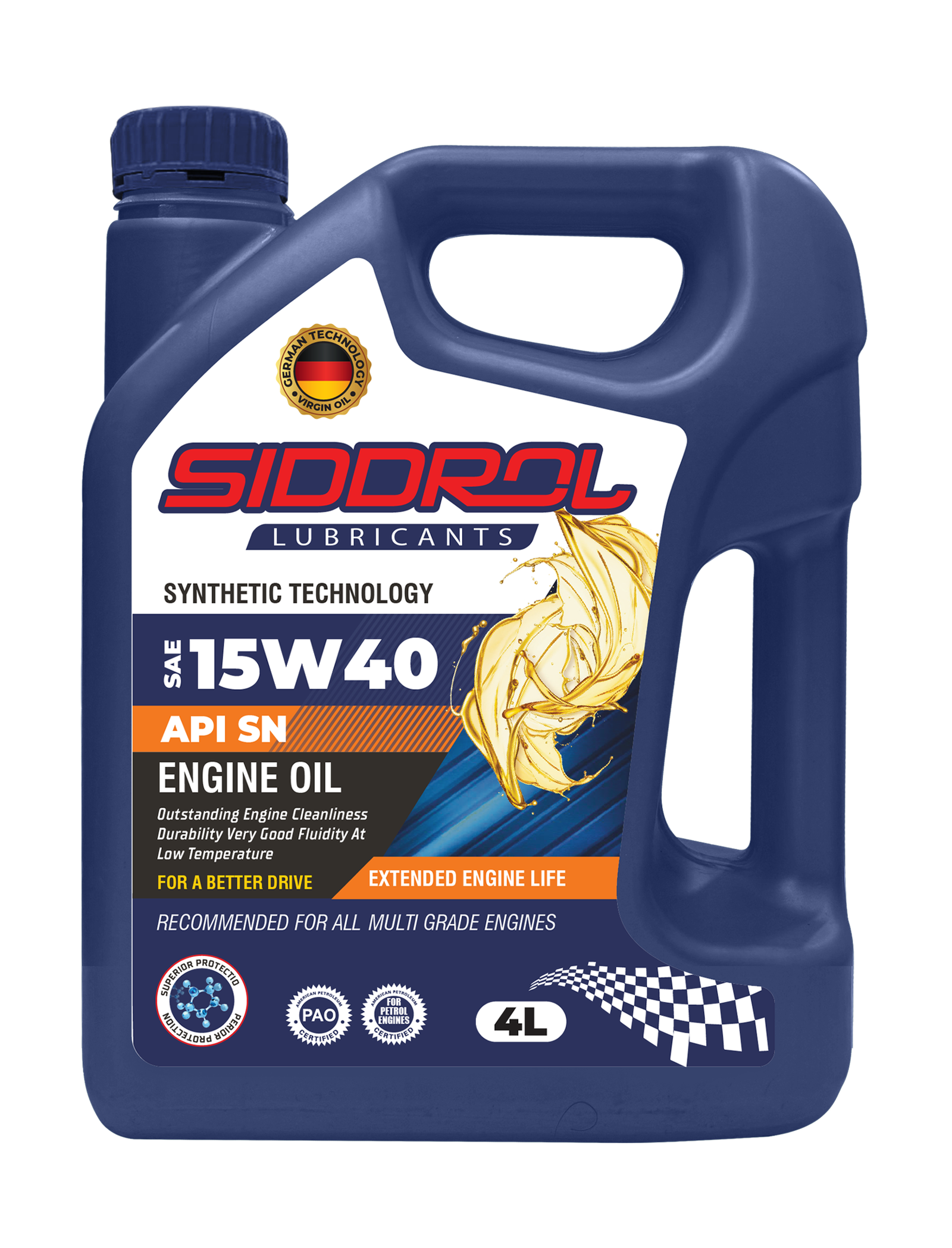 SAE 15W40 API SN