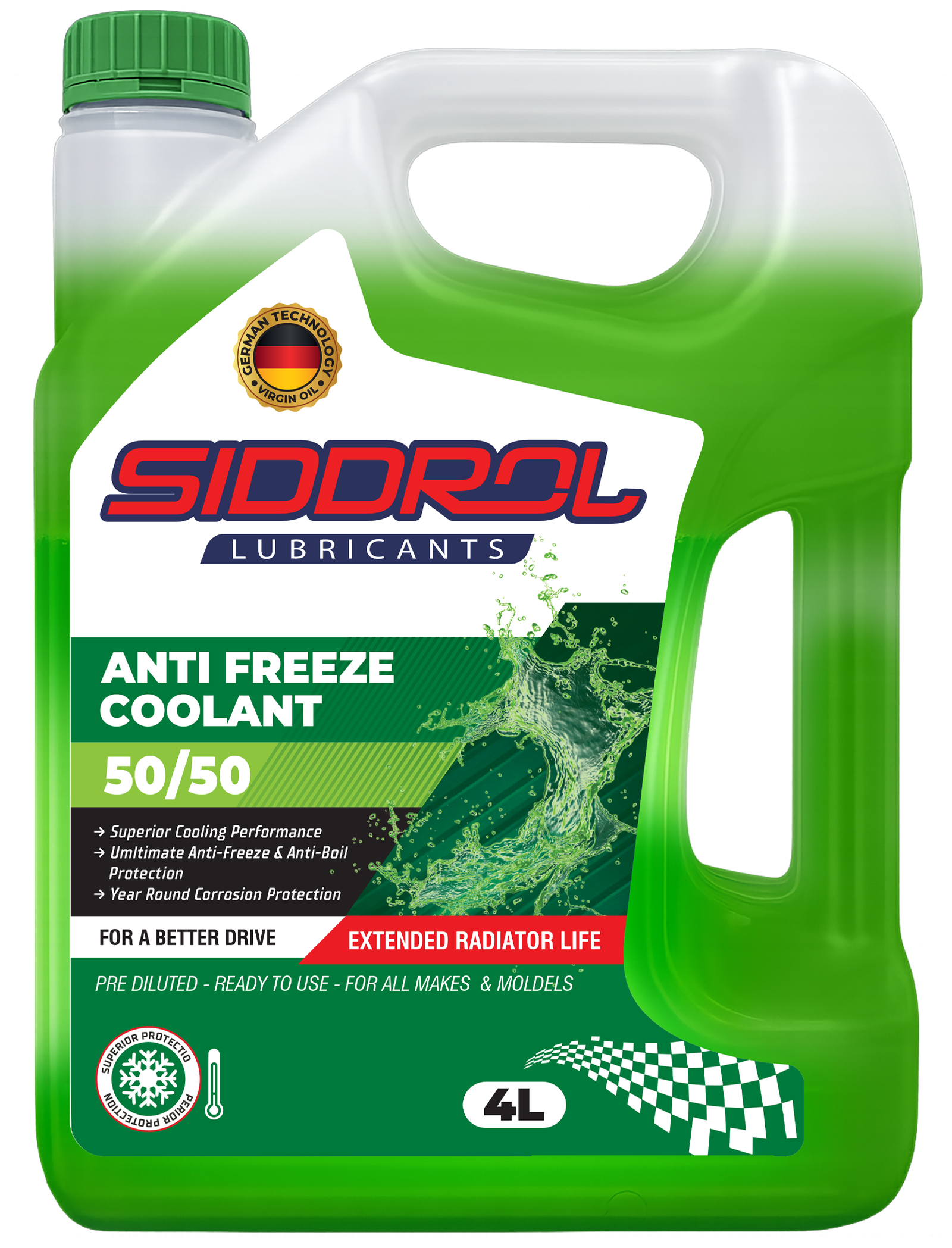50% Coolant Green