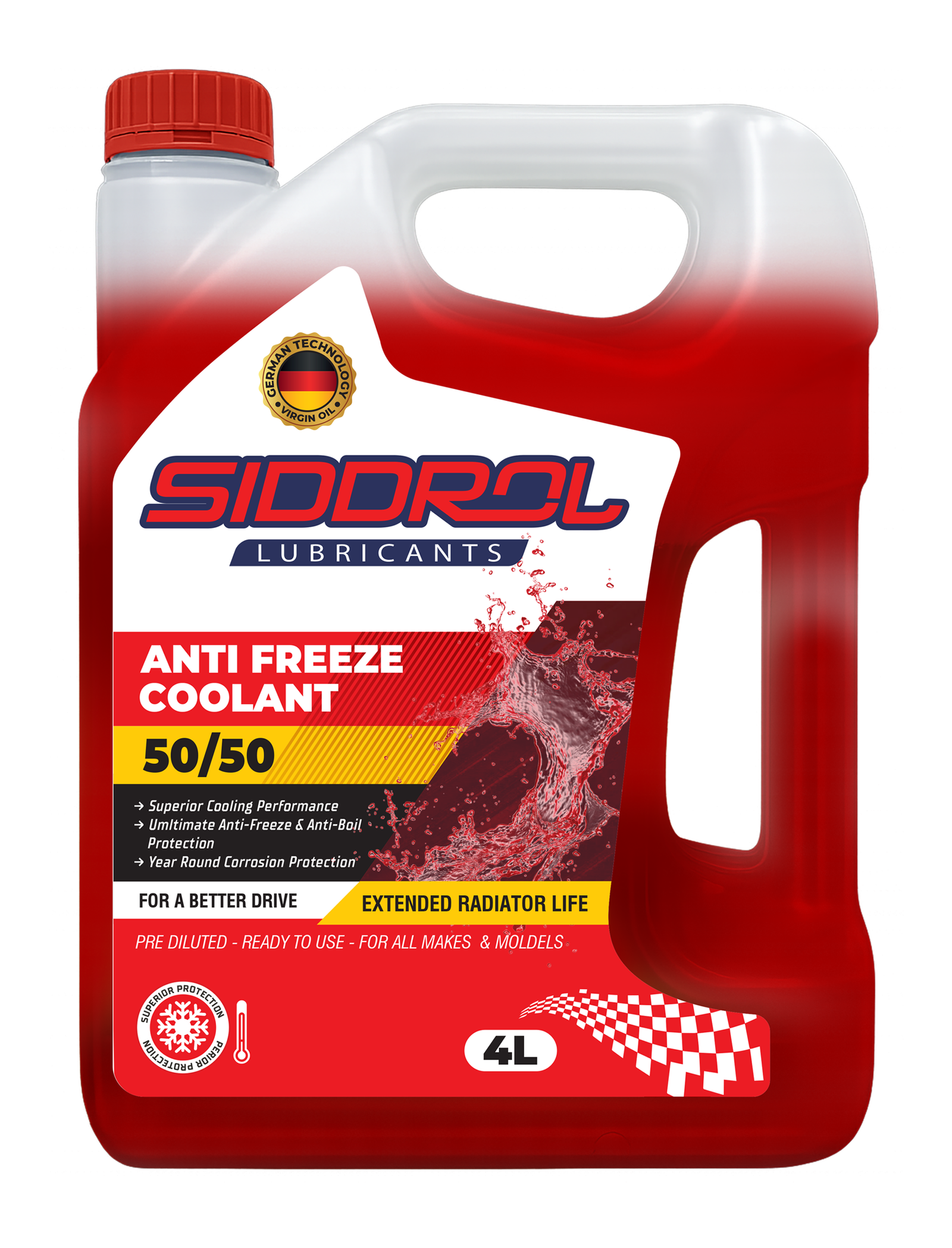 50% Coolant Red